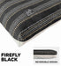 The Muttress Dog Bed in Firefly Black